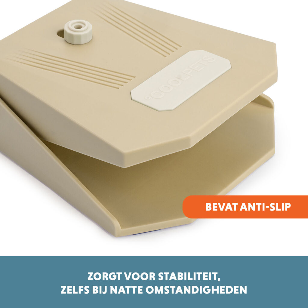 Coolpets Splash Water Fountain Beige - Waterfontein voor Buiten - afbeelding 5