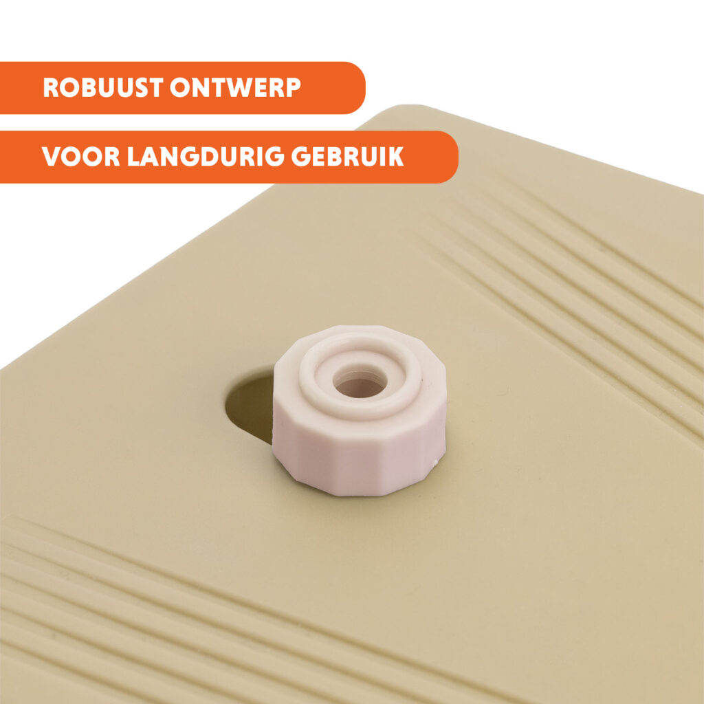 Coolpets Splash Water Fountain Beige - Waterfontein voor Buiten - afbeelding 6