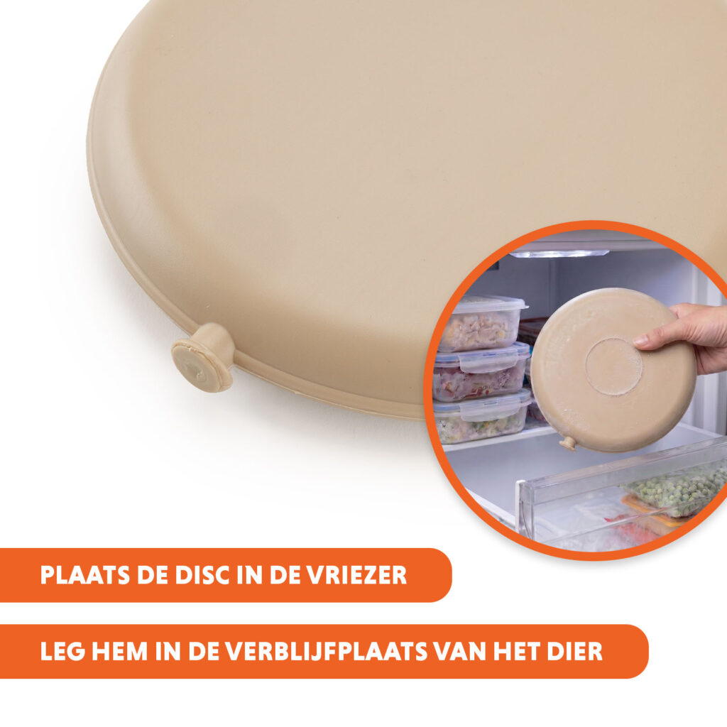 Coolpets Cooling Disc Beige - Verkoelingsdisc voor Huisdieren - afbeelding 3