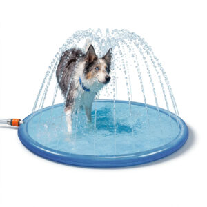 Coolpets Splash Sprinkler Pad M 150 cm - Verkoelende watermat voor honden