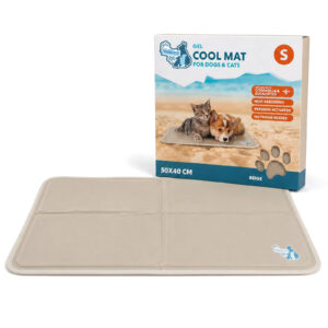 Coolpets Gel Cooling Mat Beige S - Koelmat voor Honden en Katten