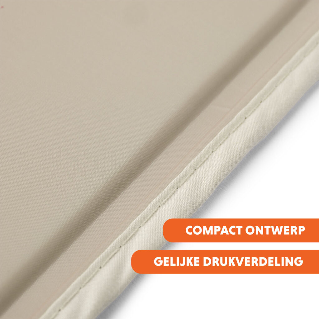 Coolpets Gel Cooling Mat Beige S - Koelmat voor Honden en Katten - afbeelding 6