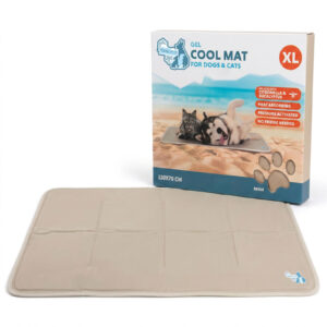Coolpets Gel Cooling Mat Beige XL voor honden en katten