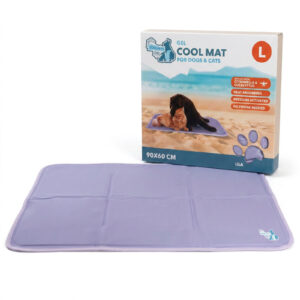 Coolpets Gel Cooling Mat Lila L - Koelmat voor Honden en Katten