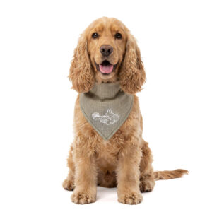 Coolpets Cooling Bandana Beige M voor Honden