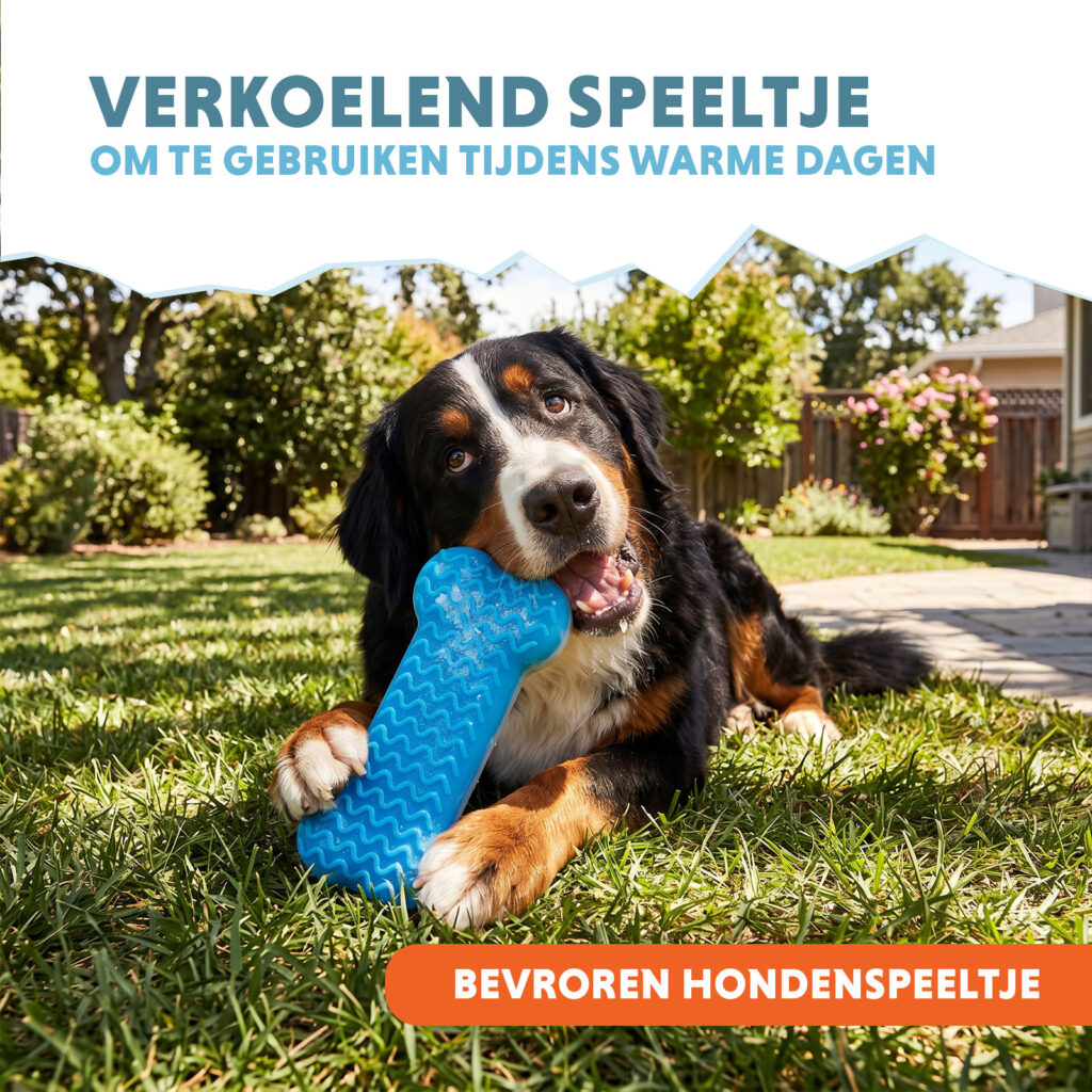 Coolpets Ice Bone - Verkoelend hondenspeeltje voor warme dagen - afbeelding 5