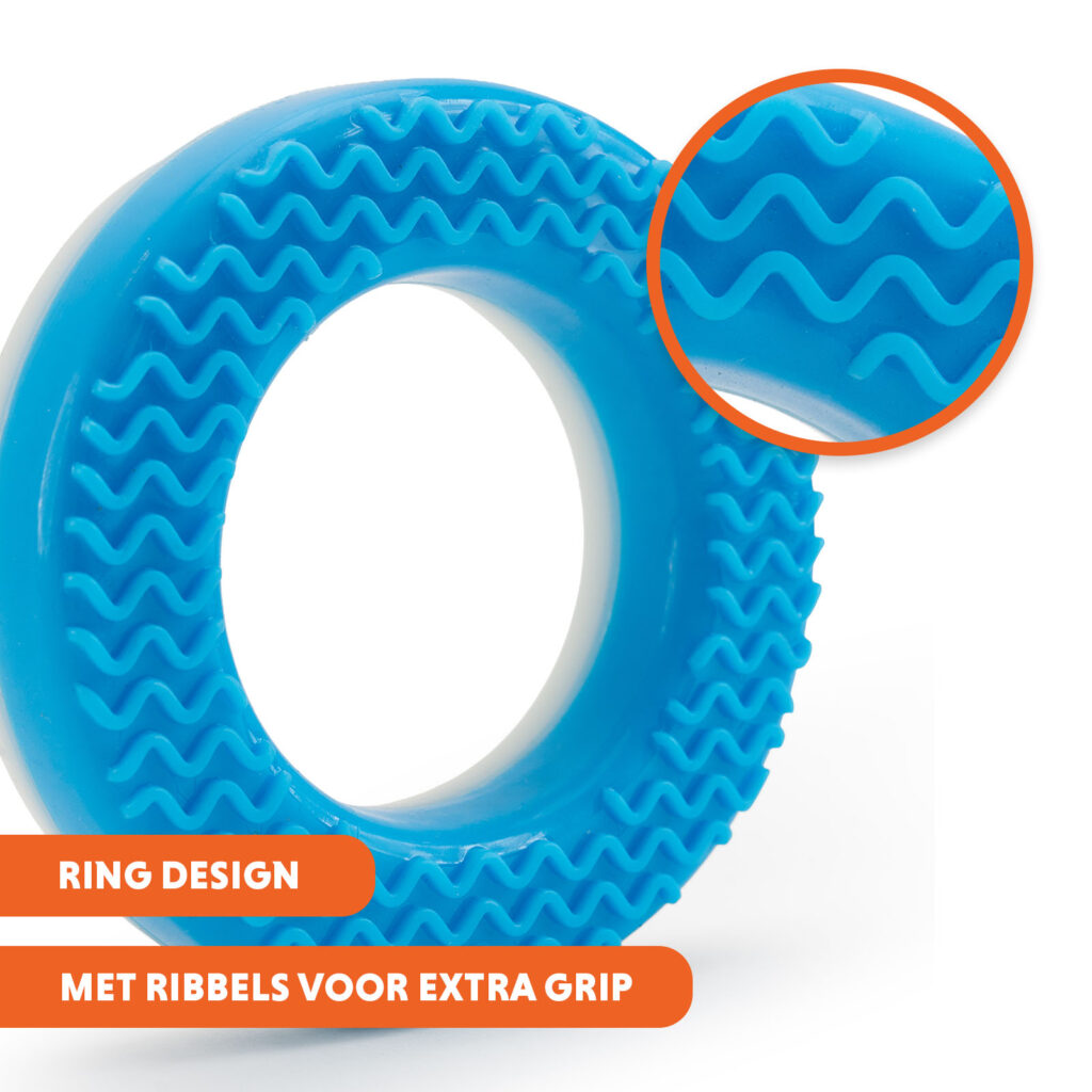 Coolpets Ice Ring - Verkoelend Hondenspeeltje voor Warme Dagen - afbeelding 6