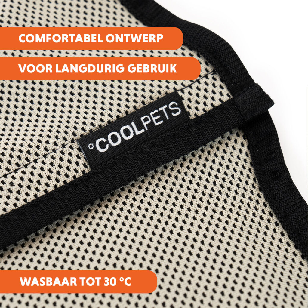 Coolpets Cooling Vest M (ruglengte 30 cm) voor huisdieren - afbeelding 6
