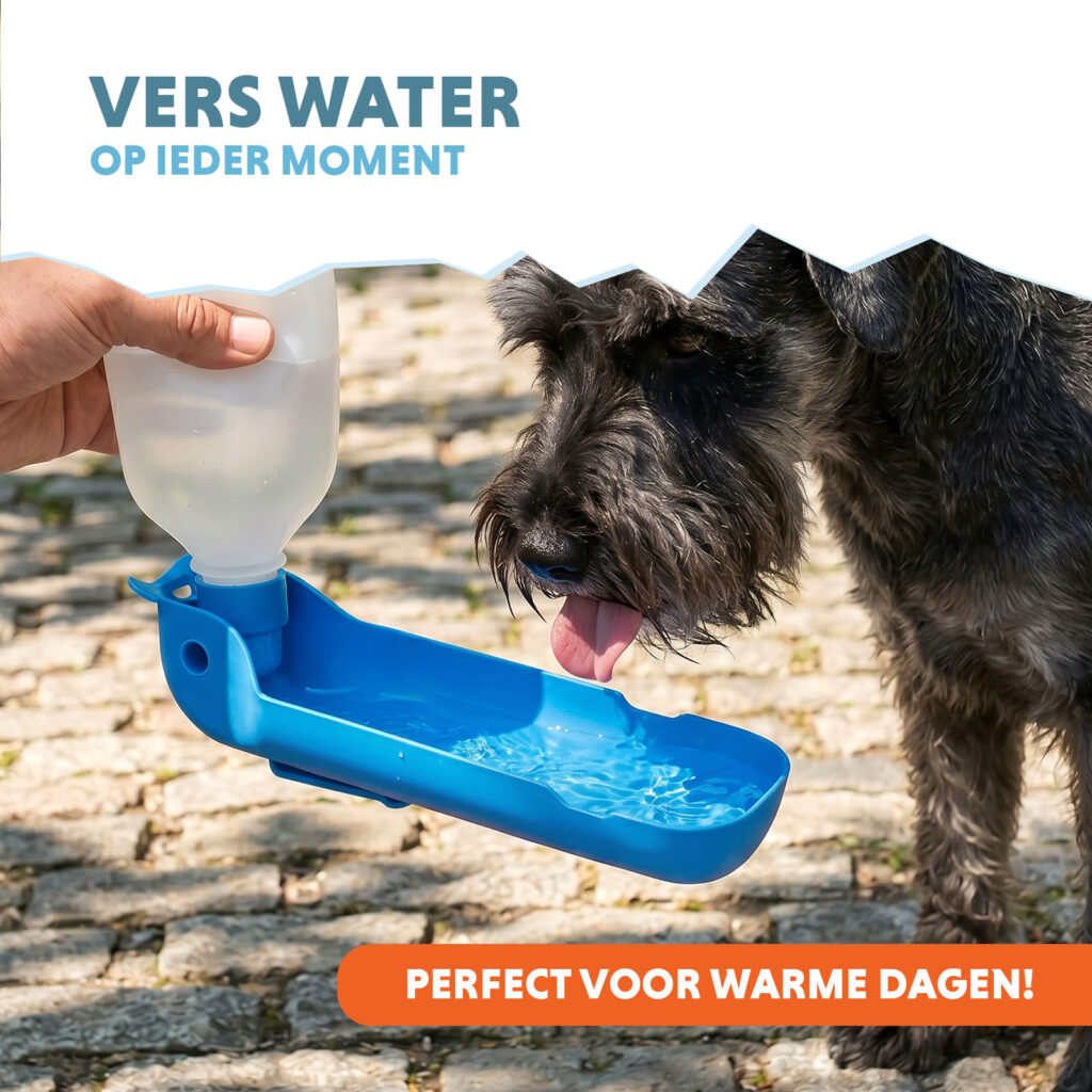 CoolPets Fresh 2GO Drinkfles 300 ml voor Honden - afbeelding 2