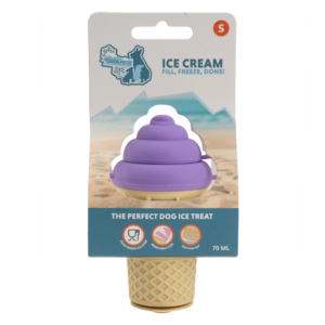 Coolpets Ice Cream S - IJsje voor honden van voedselveilig siliconen