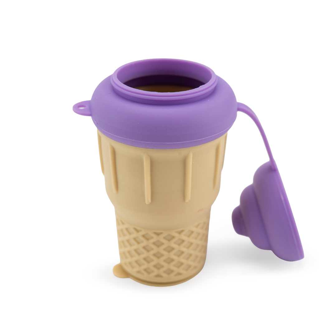 Coolpets Ice Cream S - IJsje voor honden van voedselveilig siliconen - afbeelding 4