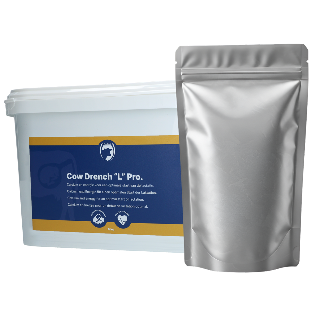 Excellent Cow Drench 'L' Pro 4 kg - Calcium en energie voor melkkoeien