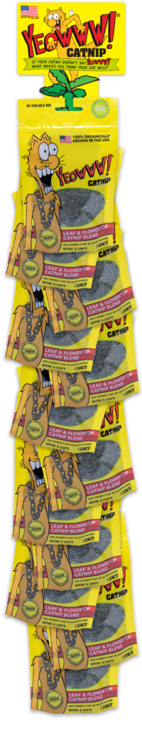 Yeowww! Display Strip Catnip 12 st. - Speelgoed voor katten - afbeelding 1