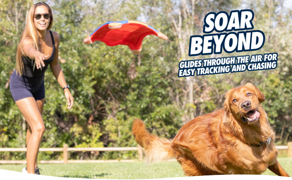 Chuckit! Flying Squirrel M - Frisbee voor Honden 24 cm - afbeelding 5