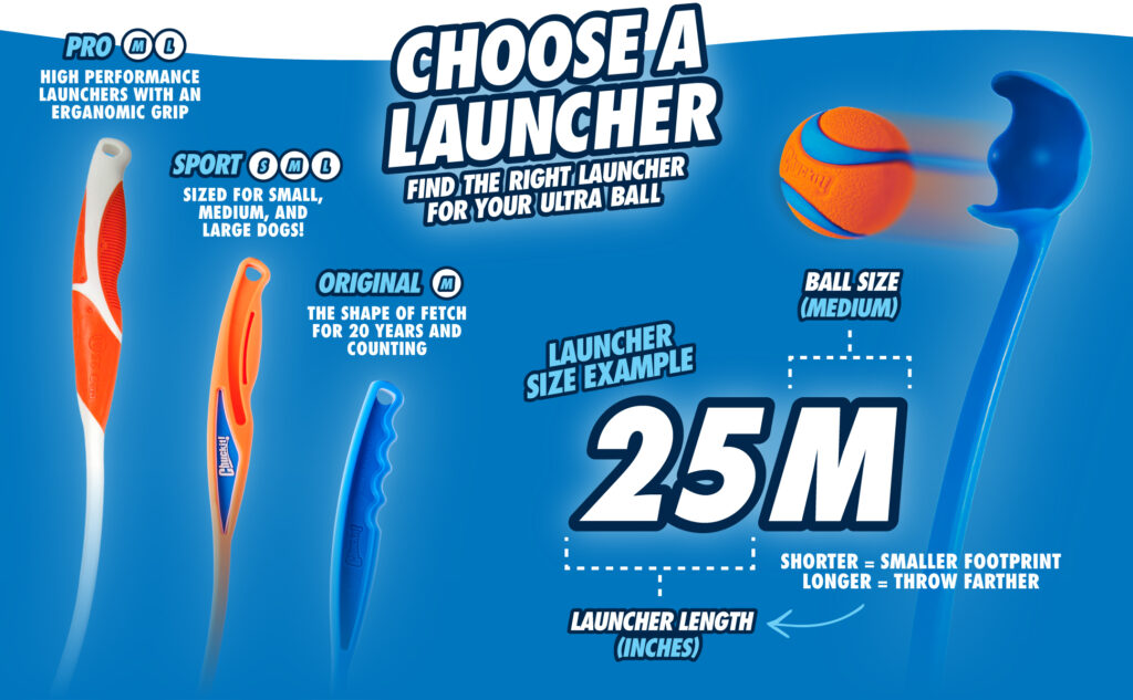 Chuckit! Sport Launcher L - 66 cm met tennisbal - afbeelding 5