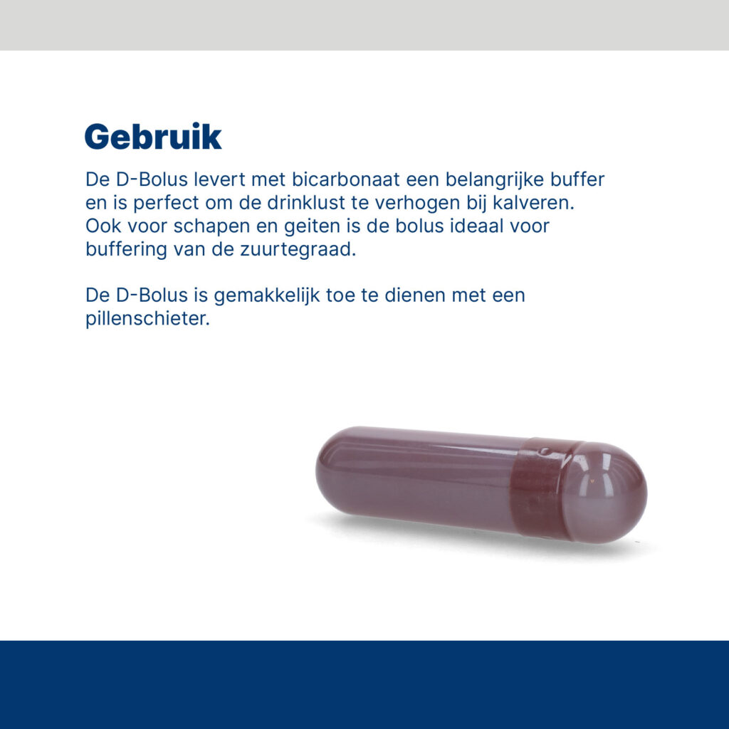 Excellent D-Bolus Bicarbonaat 24 stuks voor kalveren, schapen en geiten - afbeelding 5