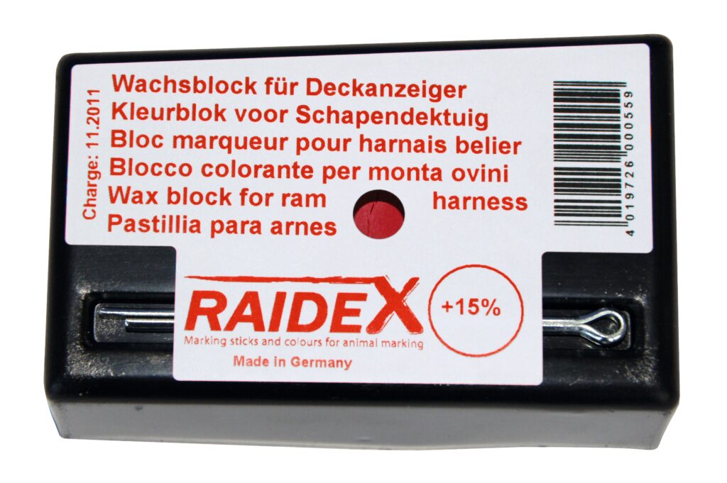 Raidex Dekblok Rood - Geschikt voor alle weertypes - afbeelding 1