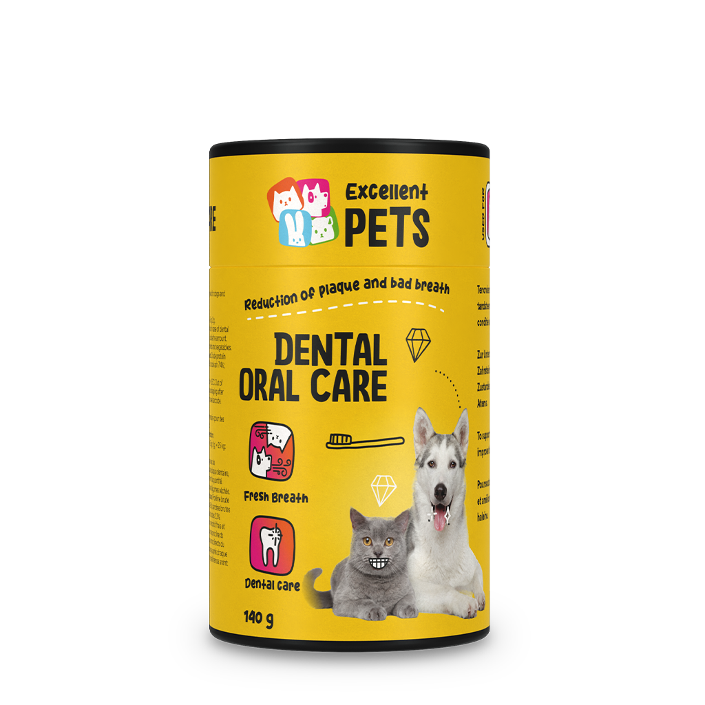 Excellent Pets Dental Oral Care 140 g - Poeder voor Honden en Katten - afbeelding 1