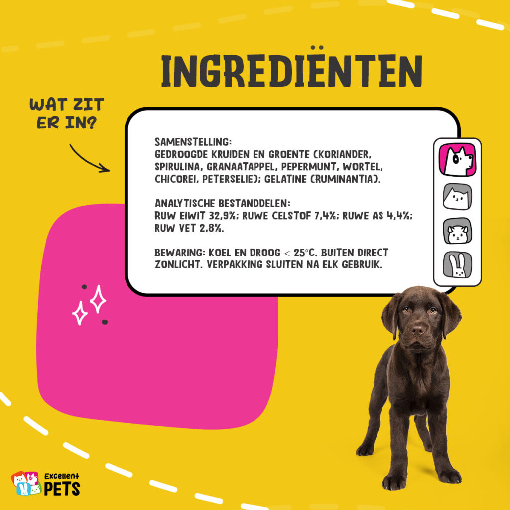 Excellent Pets Dental Oral Care Capsules 90 stuks voor honden - afbeelding 5