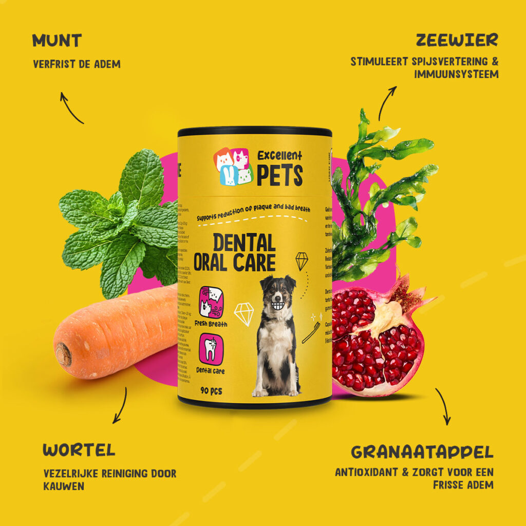 Excellent Pets Dental Oral Care Capsules 90 stuks voor honden - afbeelding 6