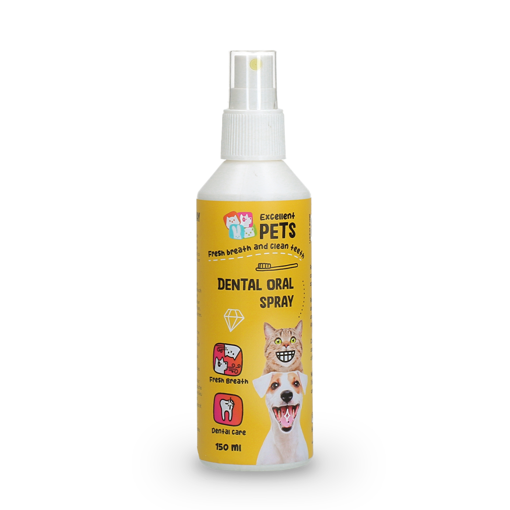 Excellent Pets Dental Oral Spray 150 ml voor honden en katten - afbeelding 1