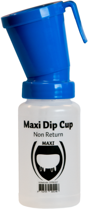 Excellent Maxi Dip Cup Dipbeker - Uierverzorging, 300 ml