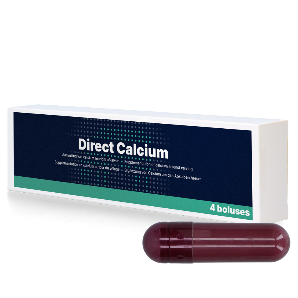 Direct Calcium 4 x 94 g - Calcium Bolussen voor Melkkoeien - afbeelding 1