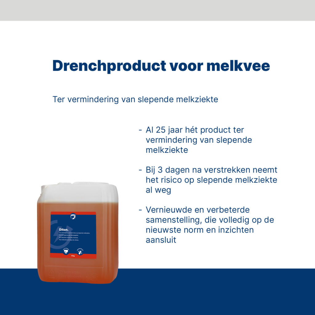 Excellent Diton 10 kg - Drenchproduct tegen slepende melkziekte - afbeelding 3