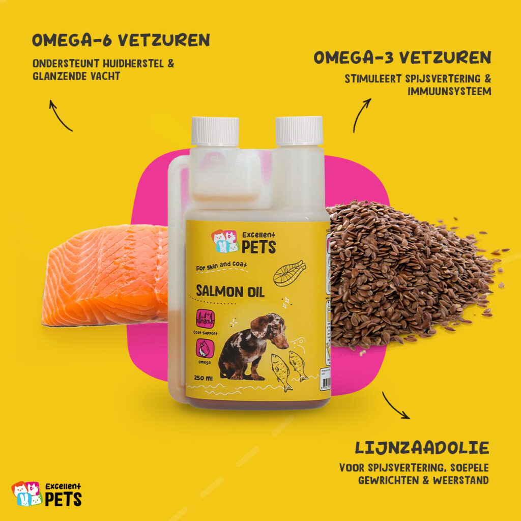 Excellent Pets Dog Salmon Oil 250 ml - Zalmolie voor Honden - afbeelding 6