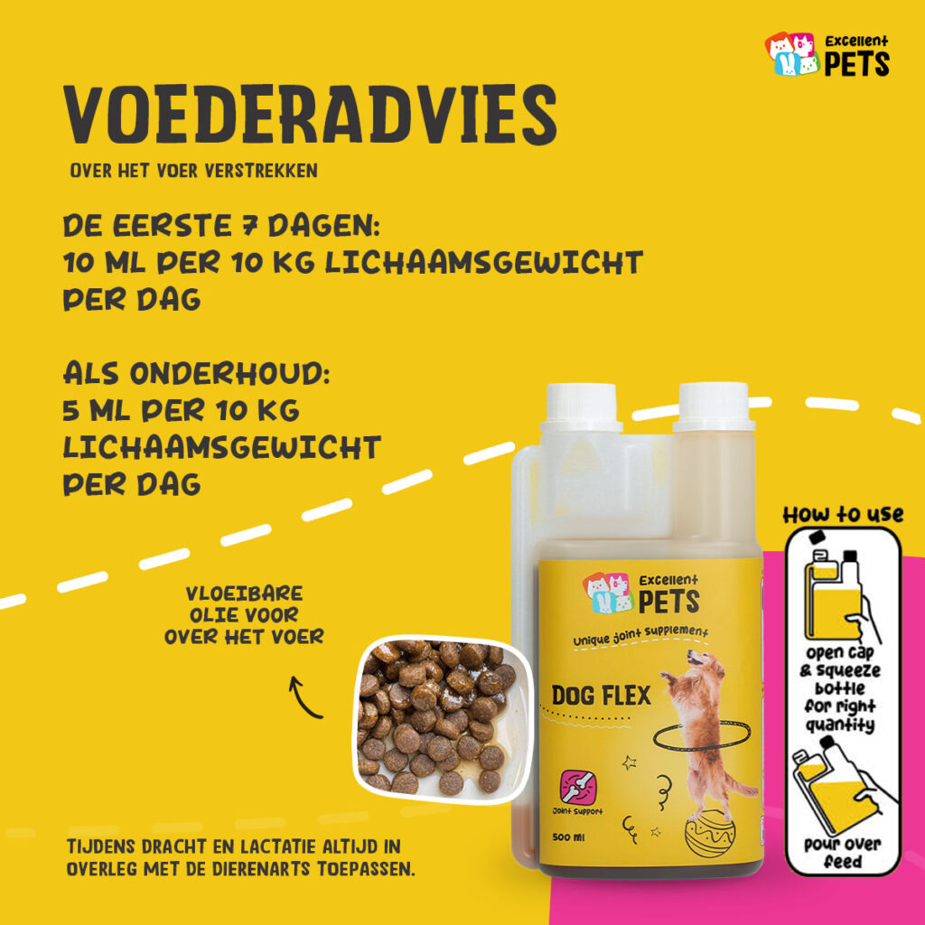 Excellent Pets Dog Flex 500 ml - Vloeibaar Supplement voor Honden - afbeelding 2