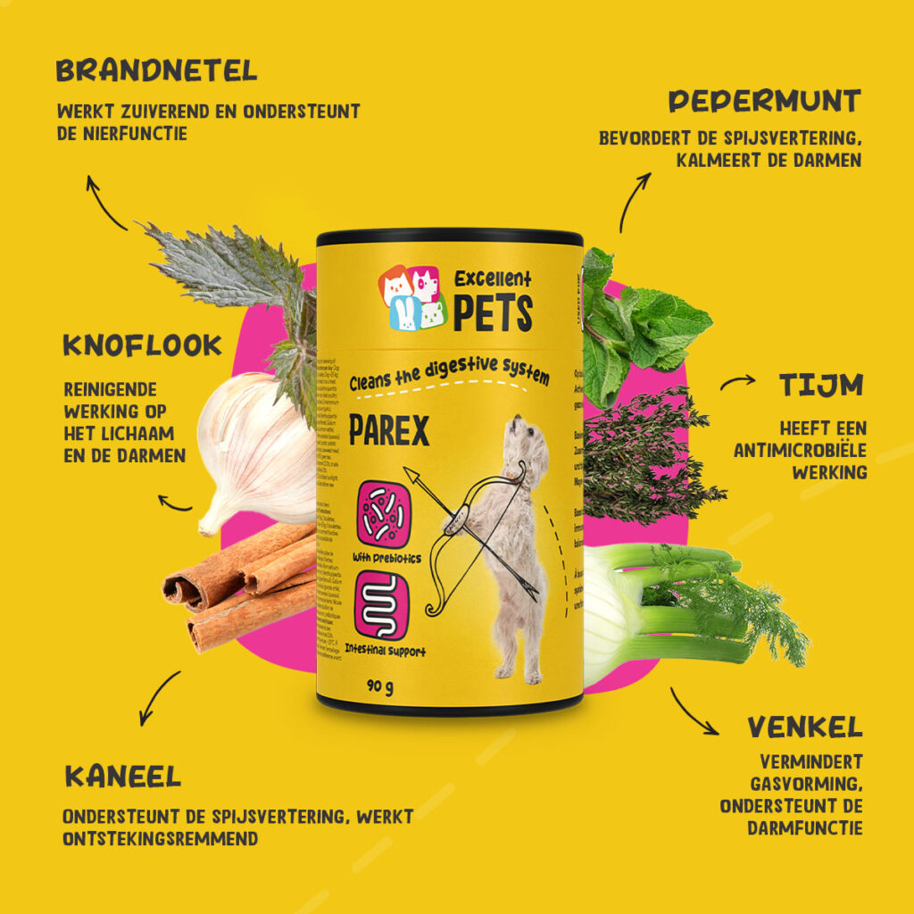 Excellent Pets Dog Parex 90 g - Supplement voor Honden - afbeelding 5