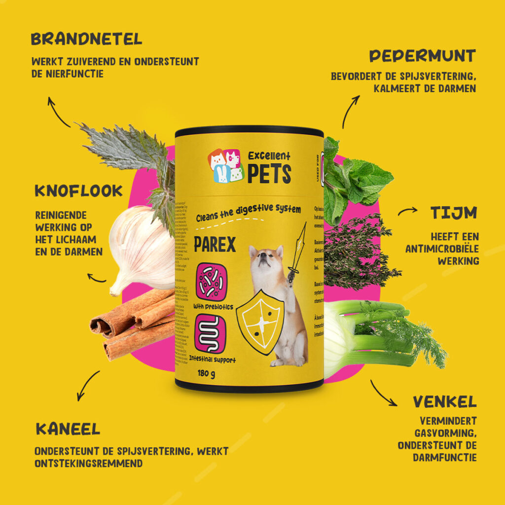 Excellent Pets Dog Parex 180 g - Supplement voor Honden - afbeelding 5