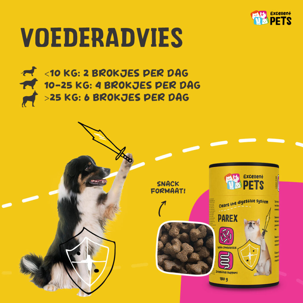 Excellent Pets Dog Parex 180 g - Supplement voor Honden - afbeelding 2