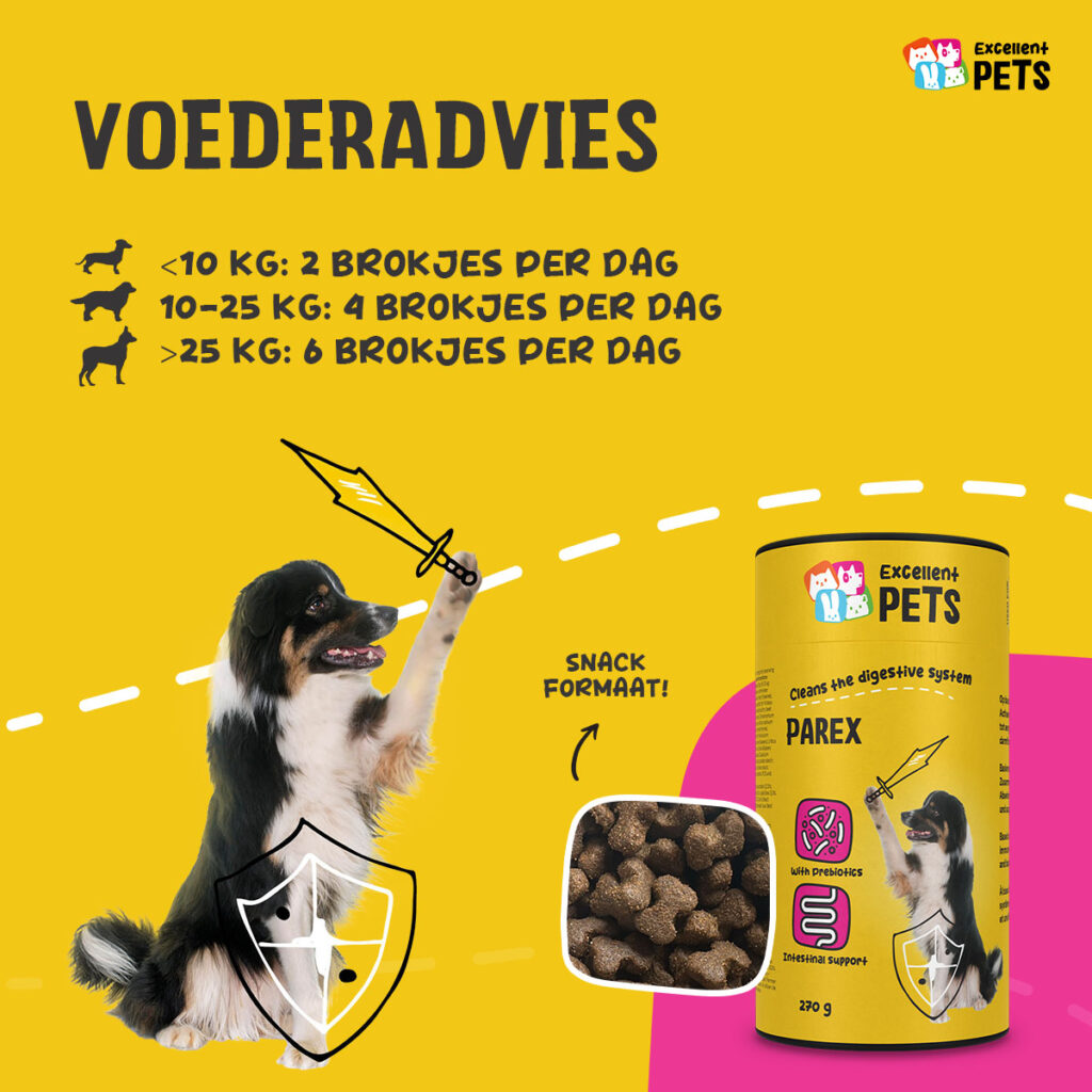 Excellent Pets Dog Parex 270 g - Supplement voor Honden - afbeelding 2
