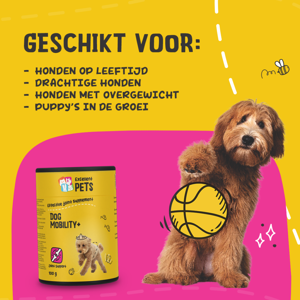 Excellent Pets Dog Mobility+ 750 g - Supplement voor Honden - afbeelding 6