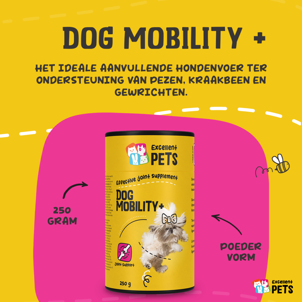 Excellent Pets Dog Mobility+ 250 g - Supplement voor Honden - afbeelding 4