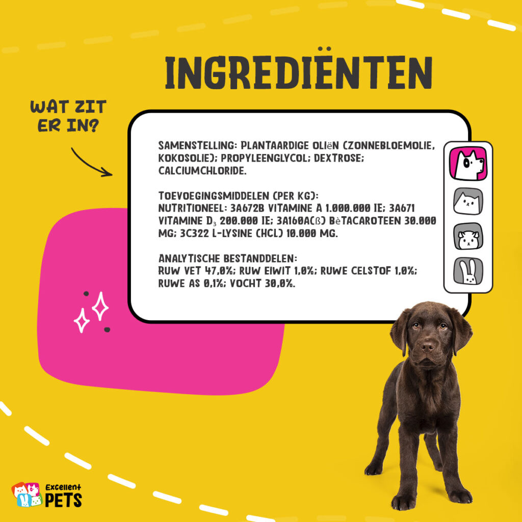 Excellent Pets Vital Total 50 ml - Vloeibaar aanvullend diervoeder voor honden - afbeelding 5