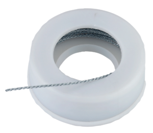 Draadzaag 12 m x 2 mm - Merkloos - Voor het onthoornen van rundvee