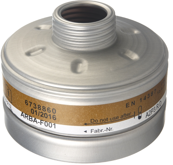 Dräger Filter RD 40 A2-P3 voor persoonlijke bescherming - afbeelding 1
