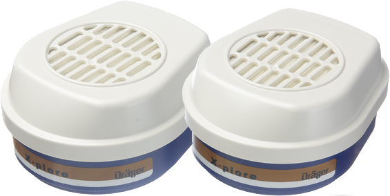 Dräger Filter Bajonet A2-P3 voor Insecticide Toepassing