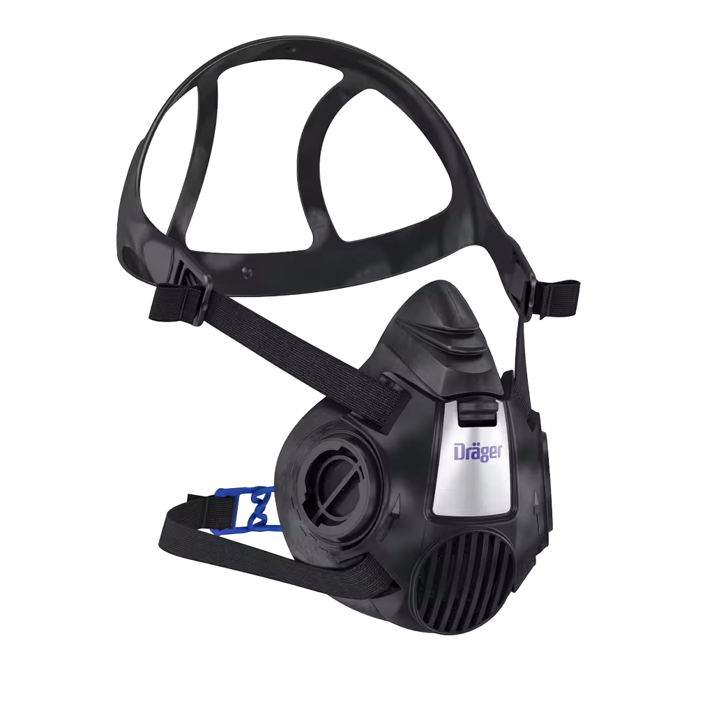 Dräger X-plore 3500 L Halfgelaatsmasker met Twinfilter - afbeelding 1