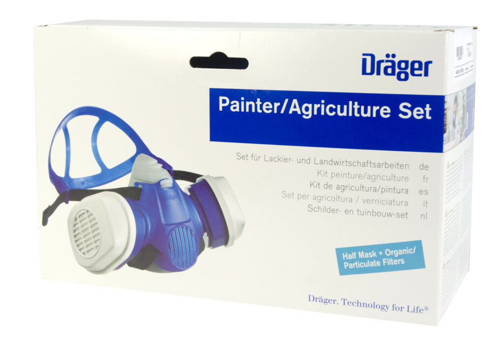 Dräger X-plore 3300 Combiset A2-P3 - Halfgelaatsmasker met Filters - afbeelding 2