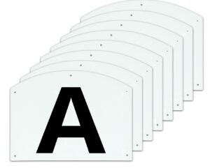 Dressage manege letters Vplast 30 x 20 cm