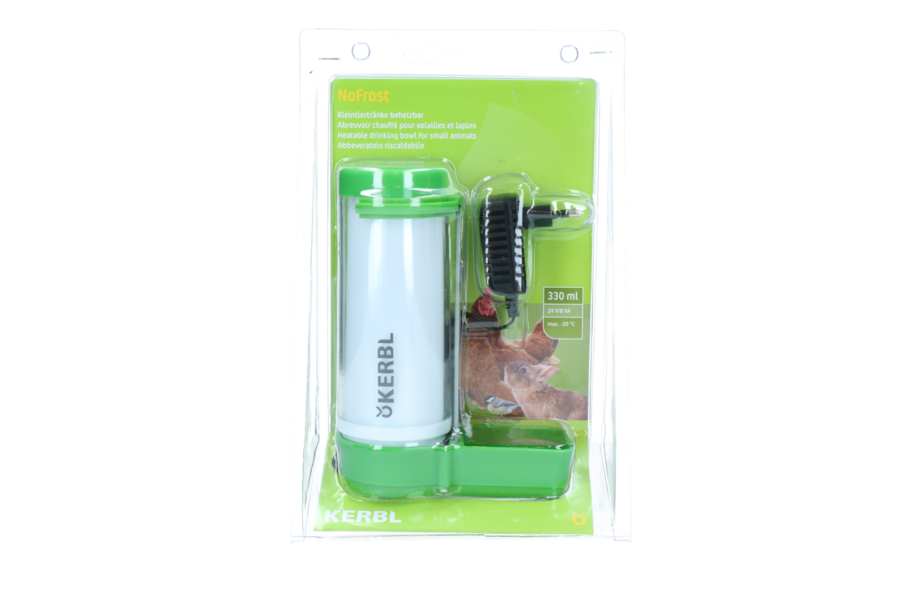 Kerbl NoFrost verwarmbare drinktoren voor kleine dieren - 330 ml - afbeelding 3