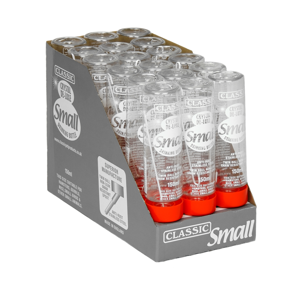 Classic Crystal Deluxe Drinkfles 150 ml voor Knaagdieren - afbeelding 3