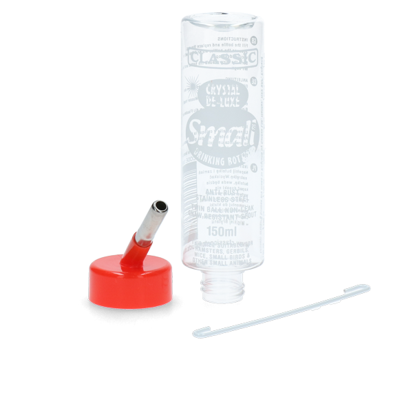 Classic Crystal Deluxe Drinkfles 150 ml voor Knaagdieren - afbeelding 1