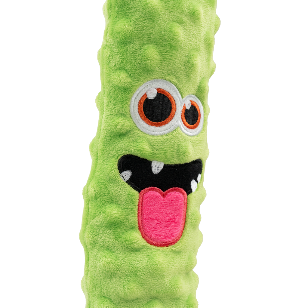 Dog Comets Invaders XXL Groen - Extra lang knuffel- en hondenspeeltje - afbeelding 5