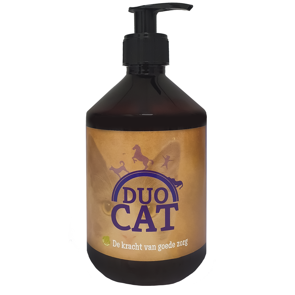 Duo Cat Paardenvet 500 ml - Voedingssupplement voor Katten