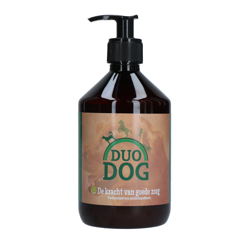 Duo Dog Hond/Kat 500 ml - 100% gesmolten paardenvet supplement