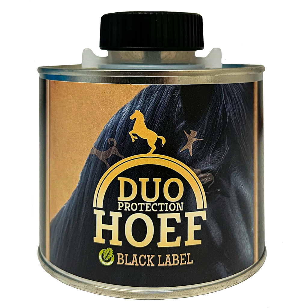 Duo Protection Hoef Black Label 500 ml - Natuurlijke Hoefverzorging